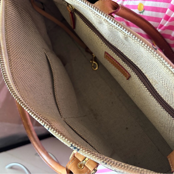 Dooney & Bourke Signature Satchel - Picture 7 of 11